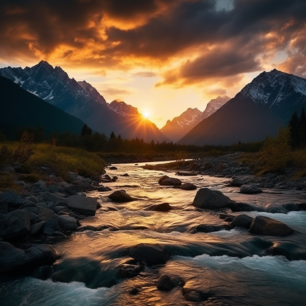 Landscape photography sunset mountains river 35f04917 ea24 4823 8aab 9c9bbf7618f7